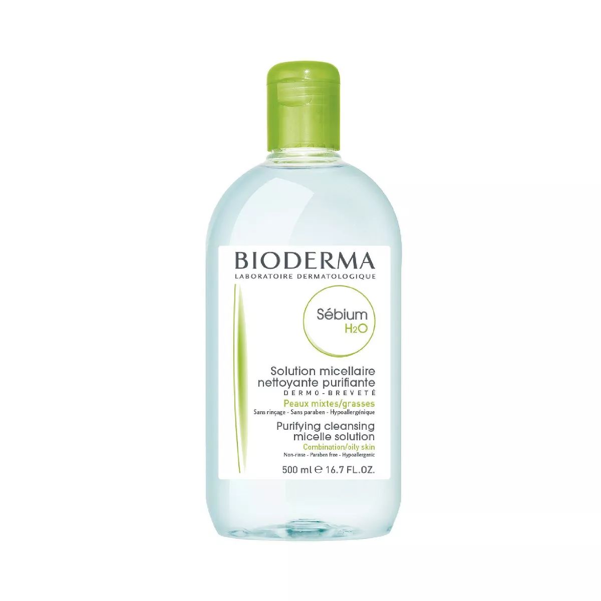 BIODERMA SEBIUM H2O (MICELLAR WATER) 500ML