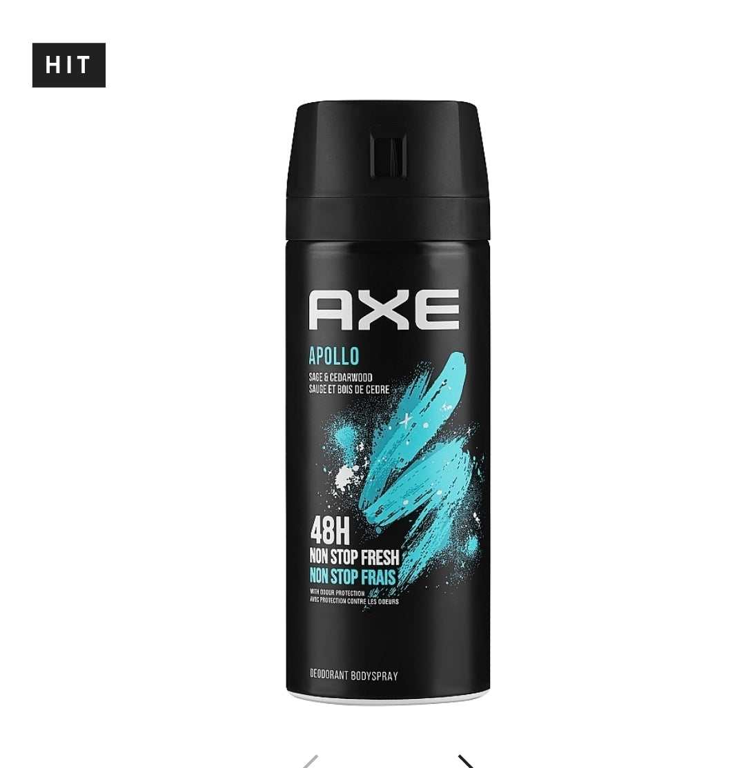 AXE APOLLO 48H NON STOP FRESH DEODORANT BODY SPRAY (CITRUS & CEDARWOOD) - 150ML