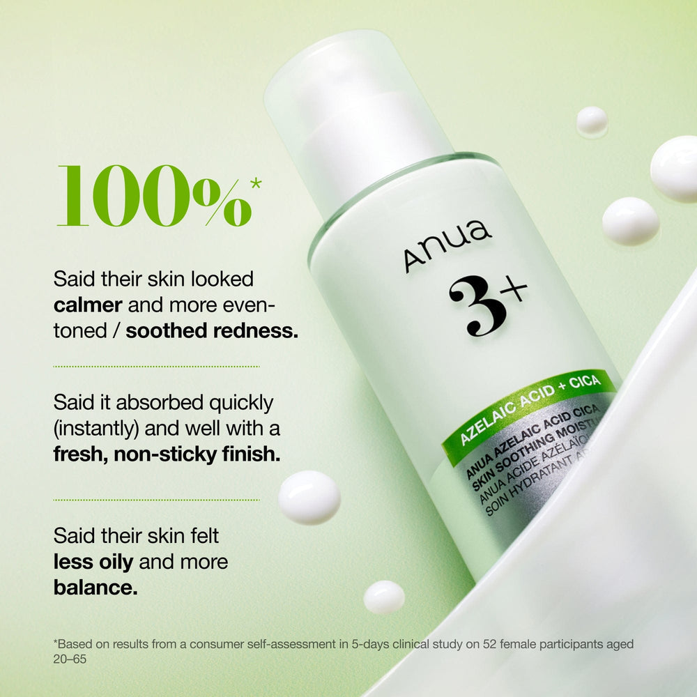 ANUA AZELAIC ACID CICA SKIN SOOTHING MOISTURIZER