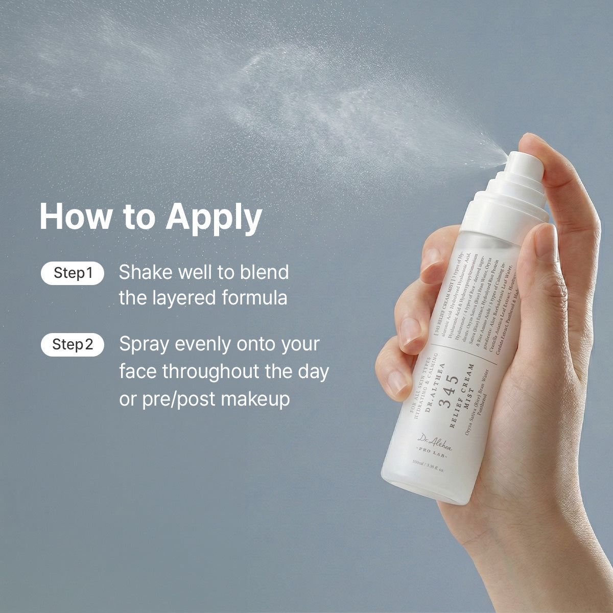 DR ALTHEA 345 RELIEF CREAM MIST - 60ML
