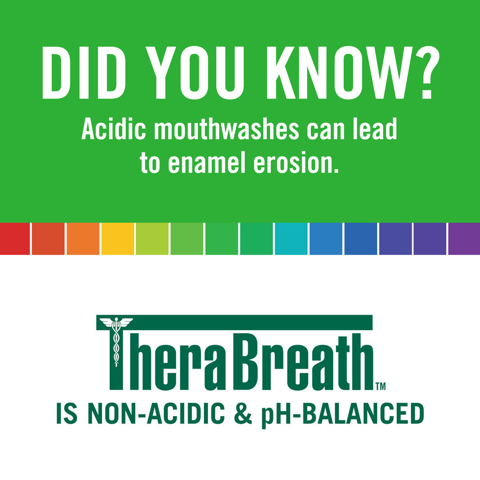 THERABREATH BREATH ORAL RINSE - MILD MINT