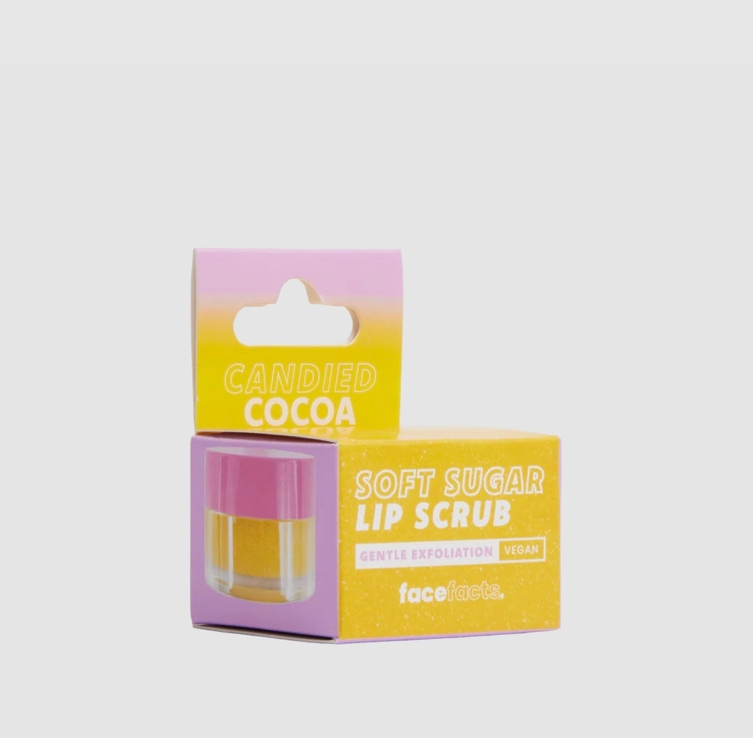 FACE FACTS CANDIED COCOA LIP SCRUB