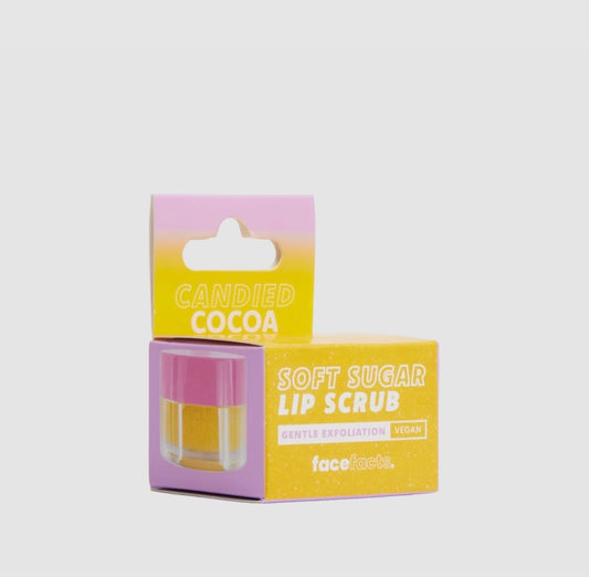 FACE FACTS CANDIED COCOA LIP SCRUB