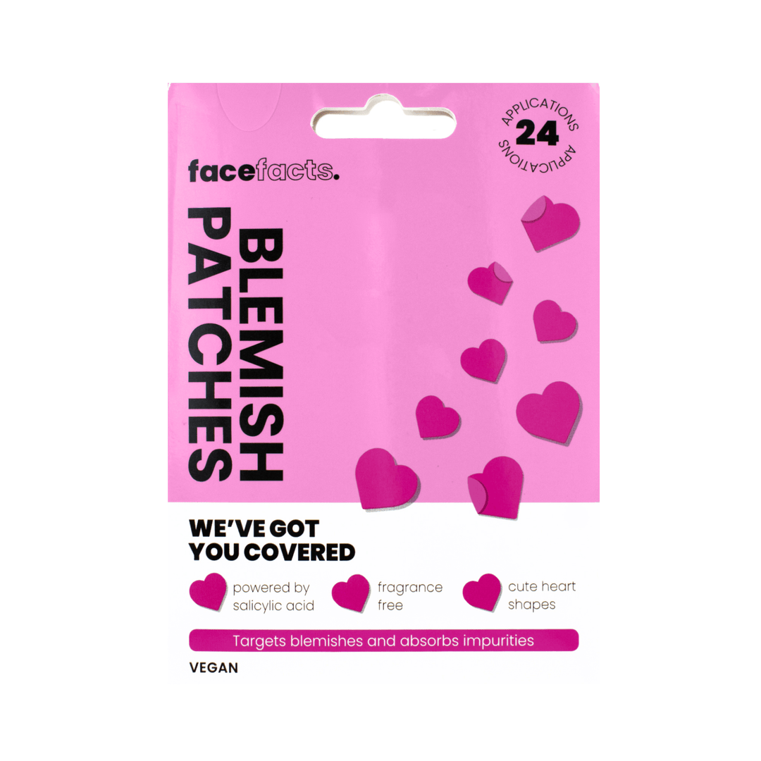 FACE FACTS HYDROCOLLOID BLEMISH PATCHES - HEARTS