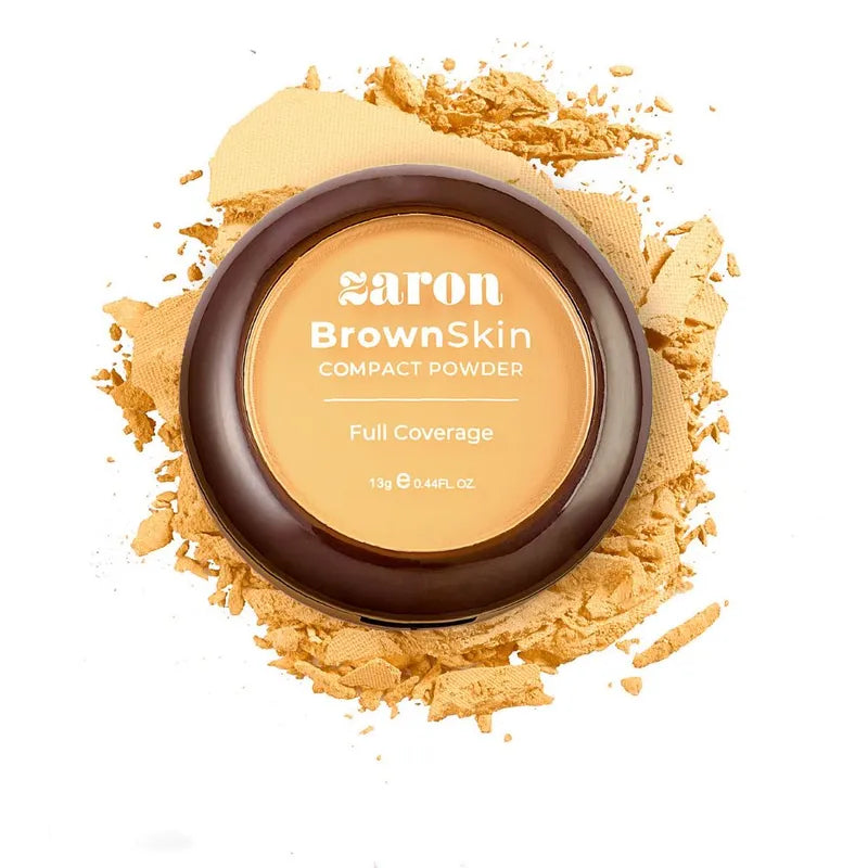 ZARON BROWN SKIN COMPACT POWDER - NOG