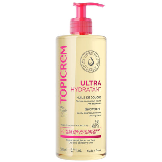 TOPICREM ULTRA-MOISTURIZING
Shower oil