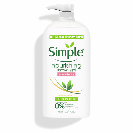SIMPLE NOURISHING SHOWER GEL- 1 LITRE