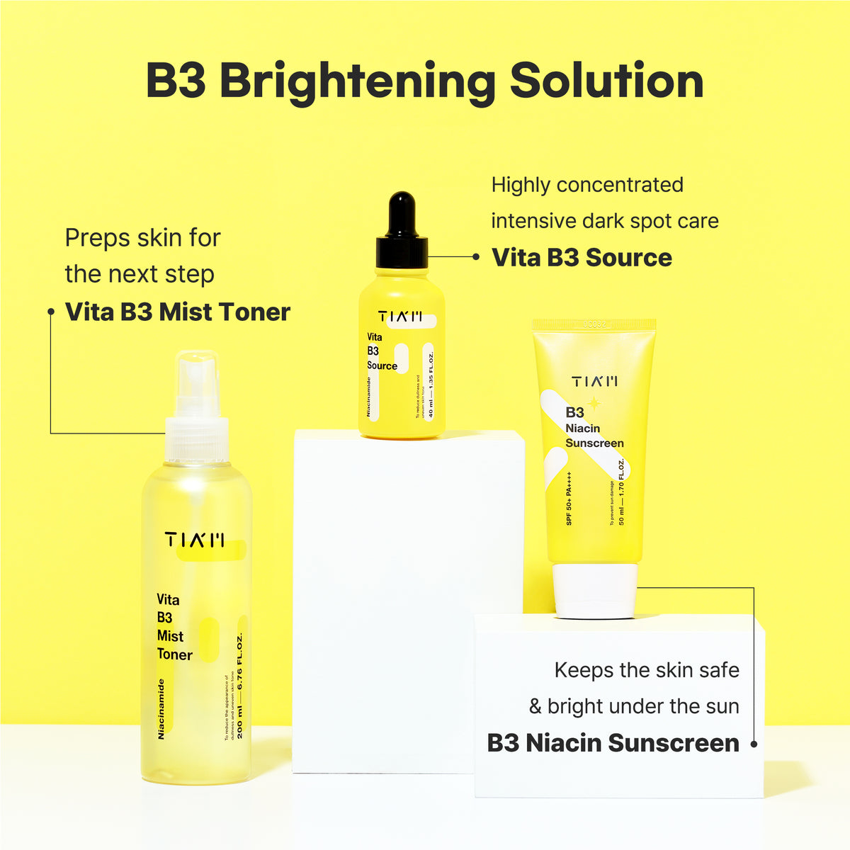 TIAM B3 NIACIN SUNSCREEN SPF 50+