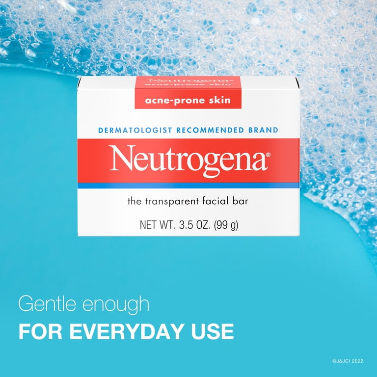 NEUTROGENA THE TRANSPARENT FACIAL BAR (ACNE-PRONE SKIN) - 99g