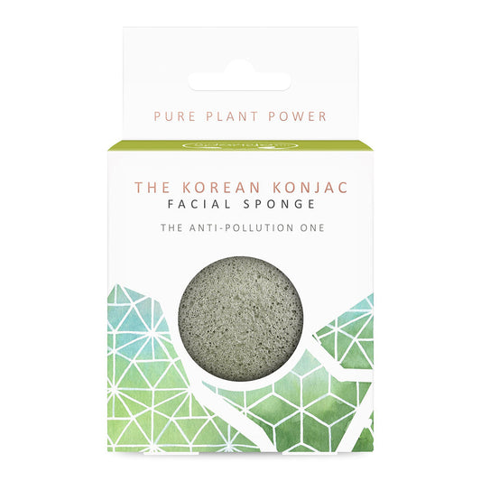 THE KOREAN KONJAC FACIAL SPONGE- THE ANTI-POLLUTION ONE