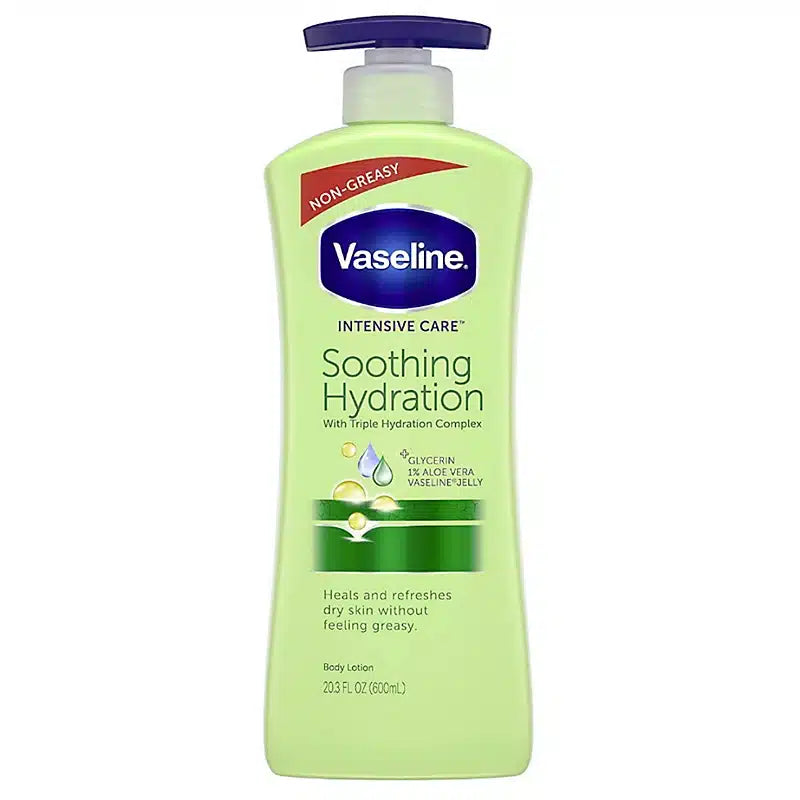 VASELINE INTENSIVE CARE ALOE SOOTHING HYDRATION 725ML