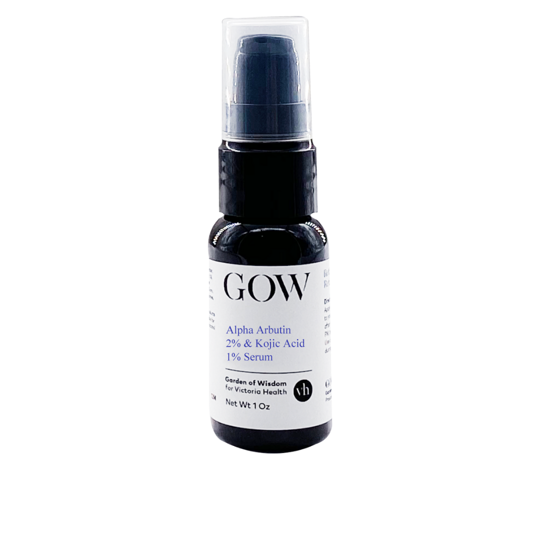 GARDEN OF WISDOM (GOW)- ALPHA ARBUTIN 2% AND KOJIC ACID 1% SERUM