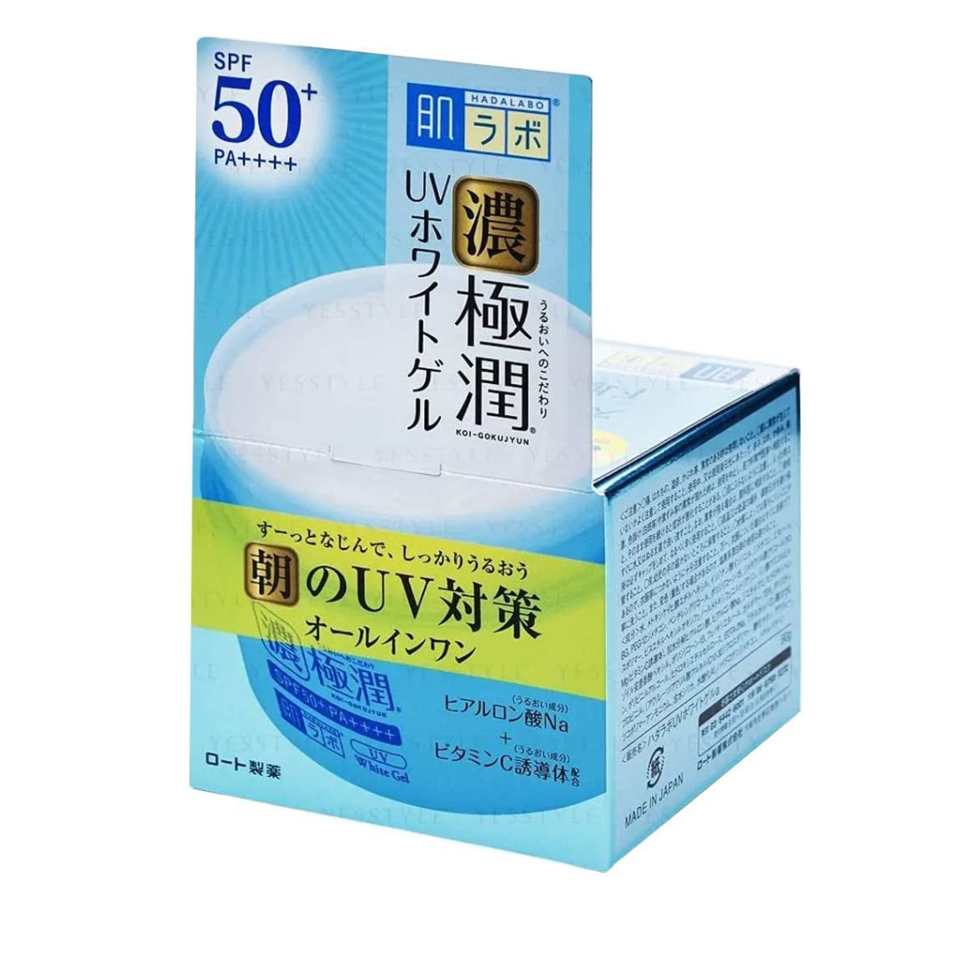 HADA LABO GOKUJUN ALL IN ONE UV WHITE GEL SPF50+