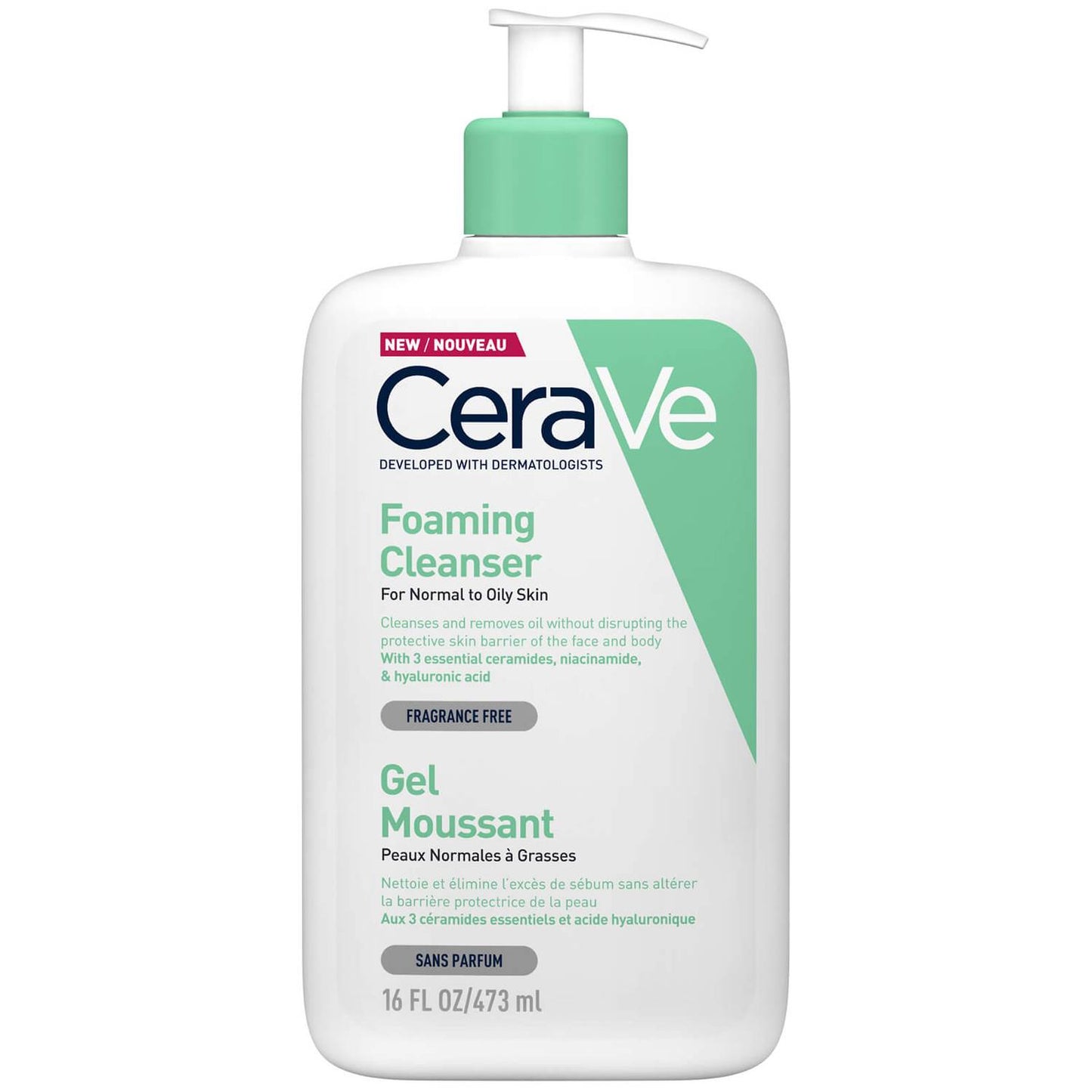 CERAVE (UK) FOAMING CLEANSER NORMAL TO OILY SKIN