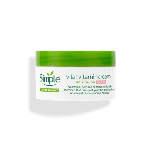 SIMPLE KIND TO SKIN VITAL VITAMIN CREAM SPF15