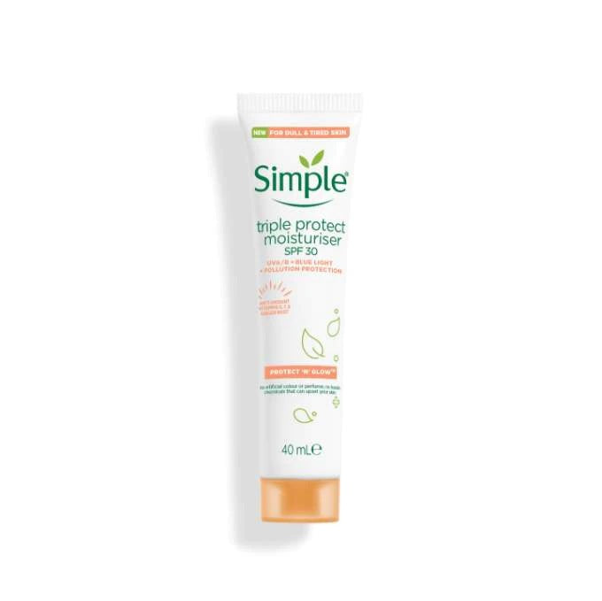 SIMPLE PROTECT N GLOW TRIPLE PROTECT MOISTURIZER SPF30