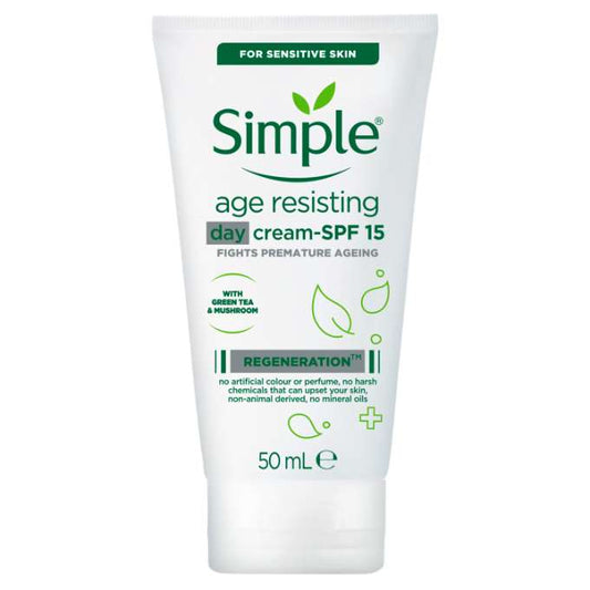 SIMPLE REGENERATION AGE RESISTING DAY CREAM SPF 15