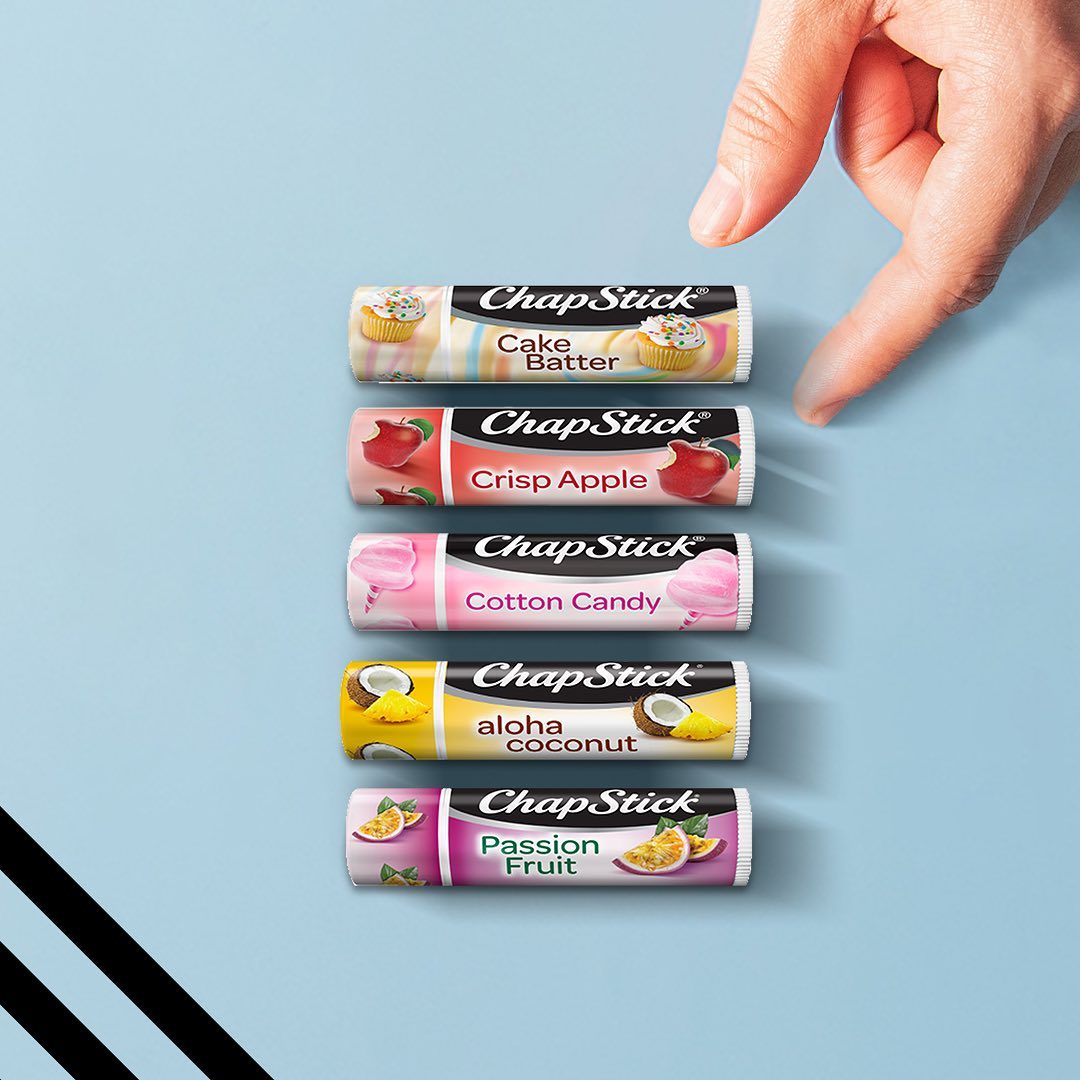 CHAPSTICK SEASONAL FLAVORED LIP BALM TUBES, LIP MOISTURIZER