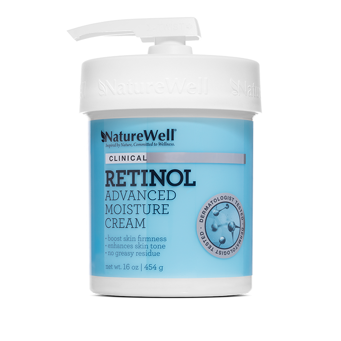 NATUREWELL RETINOL ADVANCED MOISTURE CREAM 16oz