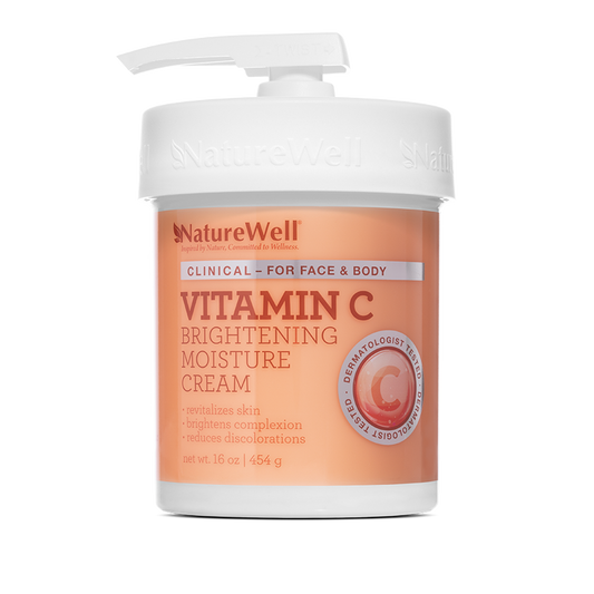 NATUREWELL VIT C BRIGHTENING MOISTURE CREAM 16oz