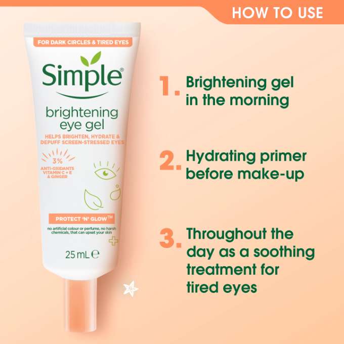 SIMPLE BRIGHTENING EYE GEL