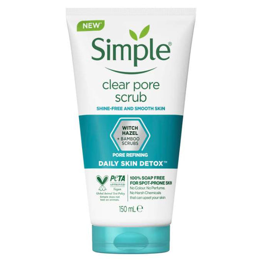 SIMPLE DAILY SKIN DETOX CLEAR PORE SCRUB