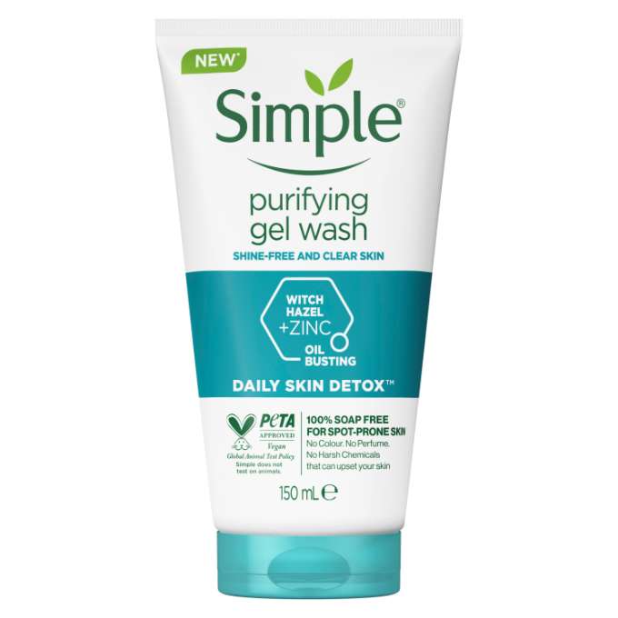 SIMPLE DAILY PURIFYING FACE WASH