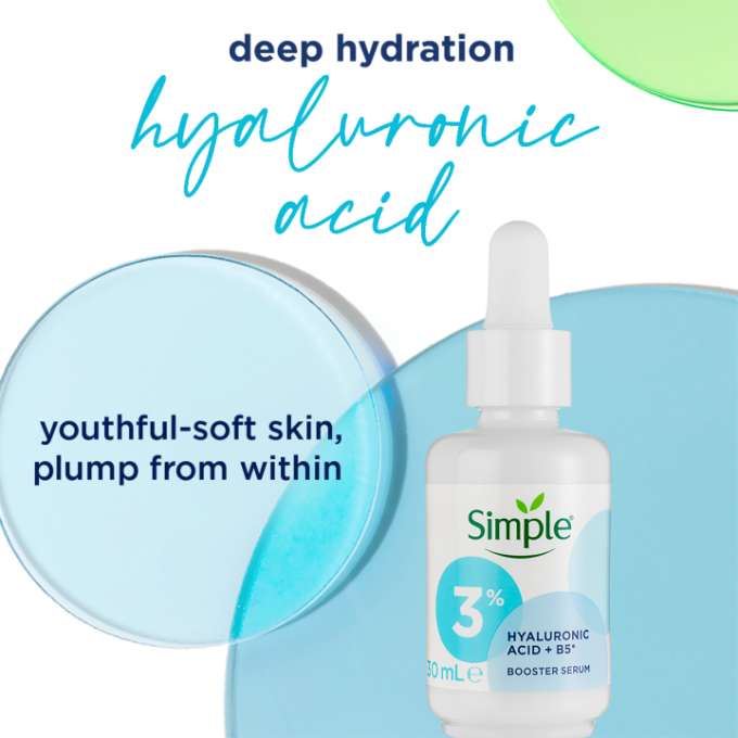 SIMPLE 3% HYALURONIC ACID + B5 SERUM