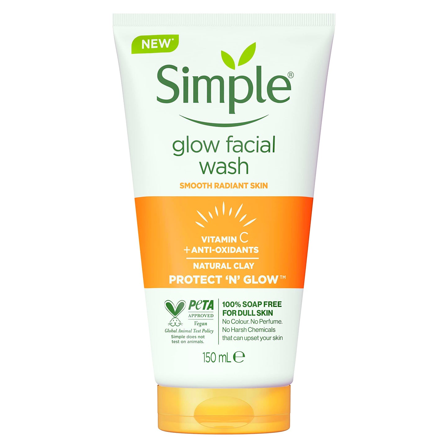 SIMPLE VITAMIN C GLOW FACIAL WASH 150ML