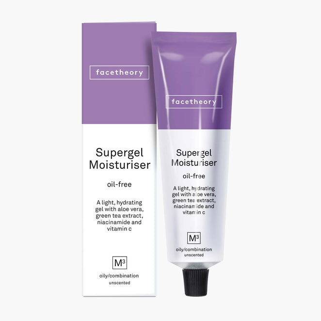 FACETHEORY SUPERGEL OIL-FREE MOISTURISER M3 FOR OILY AND ACNE-PRONE SKIN