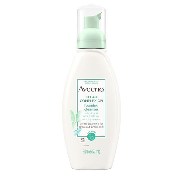AVEENO CLEAR COMPLEXION FOAMING CLEANSER