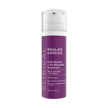 PAULA'S CHOICE 0.3% RETINOL + 2% BAKUCHIOL TREATMENT- 30ML