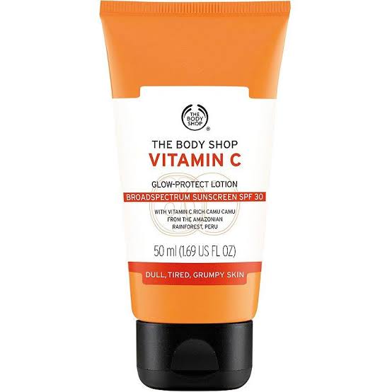 THE BODY SHOP VITAMIN C GLOW PROTECT LOTION SPF 30