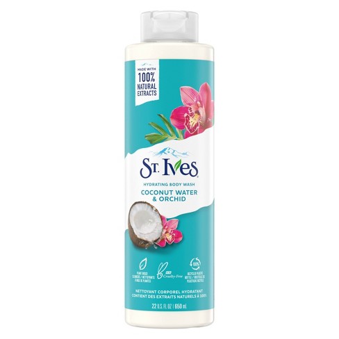 ST IVES BODY WASH- HYDRATING COCONUT WATER & ORCHID 650ML